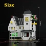 Конструктор Съвместим с LEGO Битълджус Къща 1851 части + LED осветление  НОВ, снимка 2