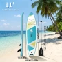 НОВ Надуваем Падълборд (SUP) SOLAVERO 335см - (Пълен Комплект), снимка 2