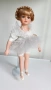 Балерина, порцеланова, английска , колекционерска кукла от Alberon Dolls . , снимка 1