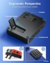 Зарядна станция за Nintendo Switch 2 и порта Joy-Con 4 като ново, снимка 5