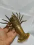 Масивен голям бронзов омар за стена , снимка 6