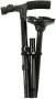 Trusty Cane - Бастун за ходене с LED светлина, регулируема височина, сгъваем, снимка 2