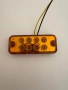 LED габарит червен 8 диода 12V за камион, ремарке, бус, снимка 5