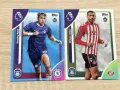 2x Topps Premier League 2025/26 Rookie Cards – Kendry Páez Parallel + Wilson Isidor RC, снимка 1