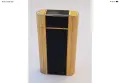 Запалка Zippo Contempo употребявана черно-златна от 80-те, снимка 2