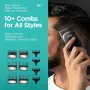 Чисто нов професионален комплект машинка и тример за подстригване Yineel Barber Kit Ceramic Blade..., снимка 7
