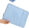 Нов Бежов Защитен калъф за лаптоп MacBook Pro Air 13 14 HP Acer Asus Lenovo с джоб, снимка 4