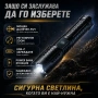 Мощен далекобоен лазерен прожектор LED фенер Power Bank USB за лов риболов къмпинг туризъм работа, снимка 6