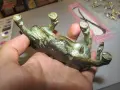 Авторска бронзовафигура бик, плътен бронз. Български автор, снимка 4