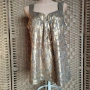 Miss me collection. Size M Златист топ от Коприна, снимка 2