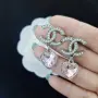 Chanel Дамски Обеци От Неръждаема Стомана В Кутия На Марката Код SK1869, снимка 3