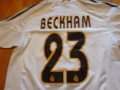 Real Madrid футболна тениска Адидас 2004-2005 домакини #23 Бекъм размер С, снимка 4