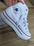 Оригинални чисто бели Кецове Converse Platform ! 39 н, снимка 1