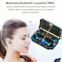 Bезжични bluetooth слушалки TWS – 9D Стерео спортни слушалки с кутия за зареждане и микрофон BTH-F9-, снимка 9