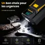 Мощен преносим компресор за въздух/12V/150 PSI/HD дисплей/LED светлина,автомобили/велосипеди/топки, снимка 5