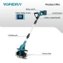 Акумулаторен култиватор/скарификатор YOFIDRA 1200 W, снимка 7
