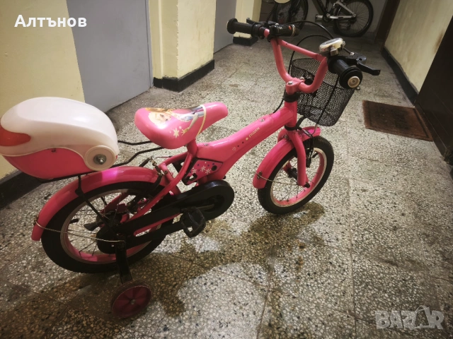 Детско колело Frozen Elza 14", снимка 6 - Велосипеди - 54358555