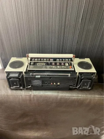 SANYO M-W24K VINTAGE RETRO BOOMBOX радио касетофон, снимка 11 - Радиокасетофони, транзистори - 55499373