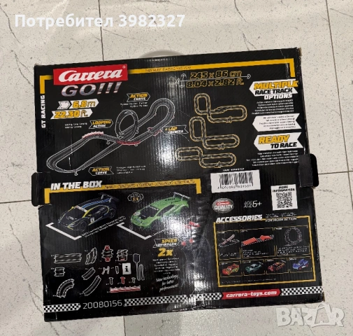 Carrera GO!!! GT Racing 6.8m – писта с колички 1:43, снимка 2 - Игри и пъзели - 54804484