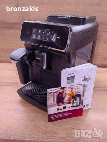 Philips LateGo seria 3230 - комплект с нова кана за мляко , снимка 5 - Кафемашини - 54073739