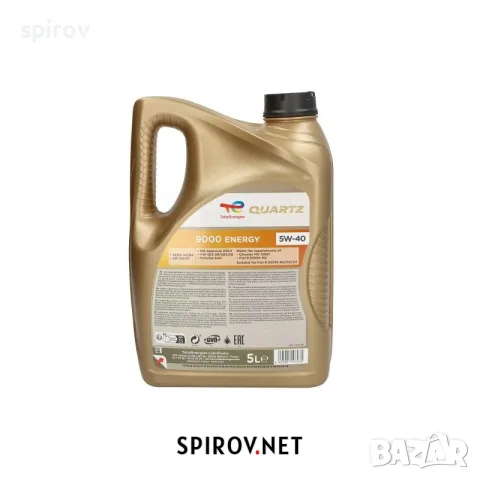 Двигателно масло Total Quartz 9000 ENERGY 5W-40 5L, снимка 2 - Части - 55701019