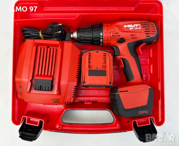 Hilti SF 14-A - Трискоростен акумулаторен винтоверт 2x14.4V 3.3Ah перфектен!, снимка 2 - Винтоверти - 54259119