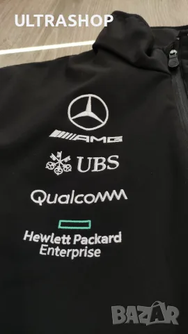 НОВО Mercedes XL Formula 1 AMG Softshell Мъжко оригинално софтшел горнище, снимка 4 - Суичъри - 55640877
