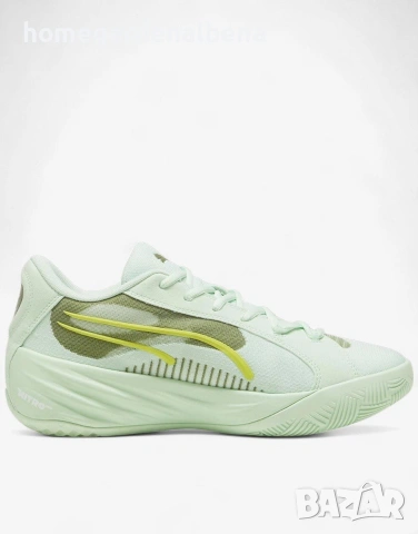 PUMA All-Pro Nitro унисекс баскетболни маратонки зелени NITRO подметка, снимка 3 - Маратонки - 54441596