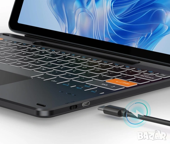 Безжична клавиатура с тъчпад за Surface Pro 12 и Copilot+, снимка 6 - Клавиатури и мишки - 50990139