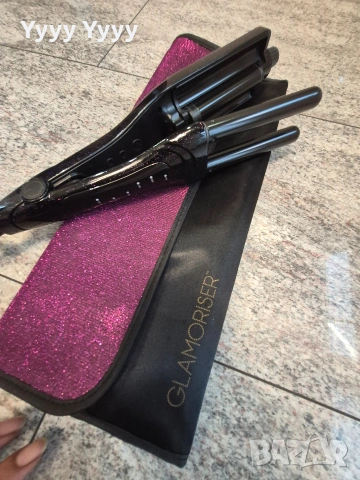 Преса за коса за къдрици, снимка 2 - Маши за коса - 54086737