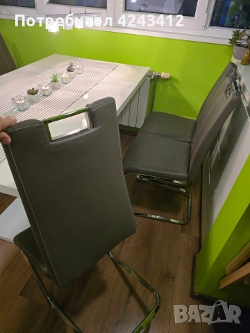 Трапезни кухненски столове, снимка 2 - Столове - 55073519