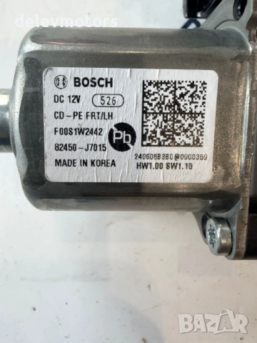 82450-J7015 моторче предно ляво за ел. стъклоповдигач от Kia XCeed (CD) 1.5 T-GDI двигател G4LH, снимка 7 - Части - 54677215