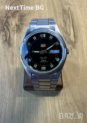 мъжки механичен часовник seiko 5 , снимка 2 - Мъжки - 55673751
