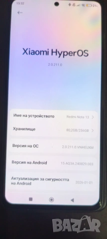 Redmy note 13 4g 258\8 black , снимка 4 - Xiaomi - 54150224