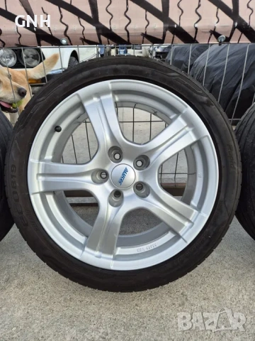 Джанти Alutec 18цола , 5х112 , 8j , et52 , 245/40/18 Mercedes Vw Audi, снимка 3 - Гуми и джанти - 54450395