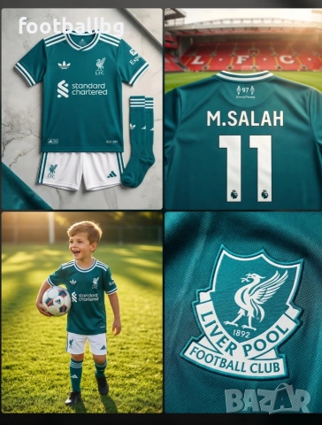 SALAH 11❤⚽️ детско юношески футболни екипи ❤️⚽️ LIVERPOOL , снимка 9 - Футбол - 37195949