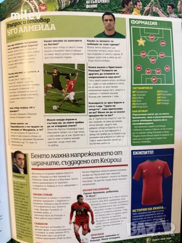 Списание Four Four Two специално издание за Евро 2012, футбол, football, снимка 7 - Колекции - 55418252