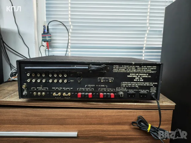 Винтидж ресивър флагманът на серията HARMAN KARDON HK-730 , снимка 11 - Ресийвъри, усилватели, смесителни пултове - 55347428