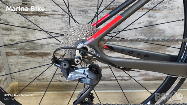 Карбонов шосеен велосипед Felt ZW Ultegra R8000 Fulcrum Quattro Rim| 43, снимка 4 - Велосипеди - 54857510