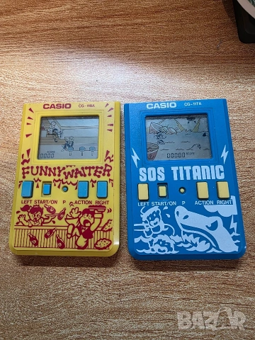 casio игри sos titanic и funny waiter, снимка 7 - Други игри и конзоли - 54660516