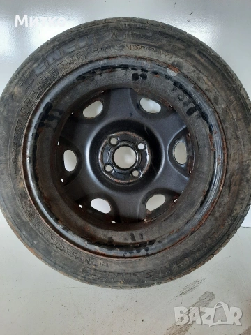 Желязна джанта 15 ка с гума за Опел Астра Ф OPEL ASTRA F, снимка 7 - Гуми и джанти - 53973350