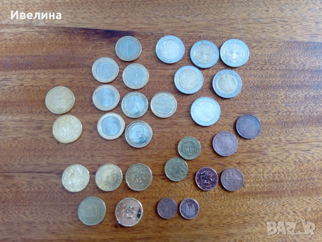 Продавам редки евро монети в много добро състояние!!!