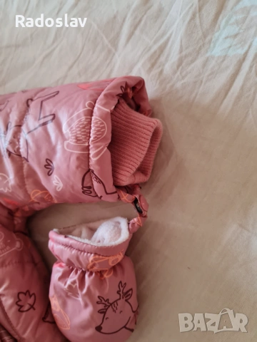 Бебешки ромпър/космонавт Boboli baby 3м/62 см, снимка 5 - Комплекти за бебе - 54075393