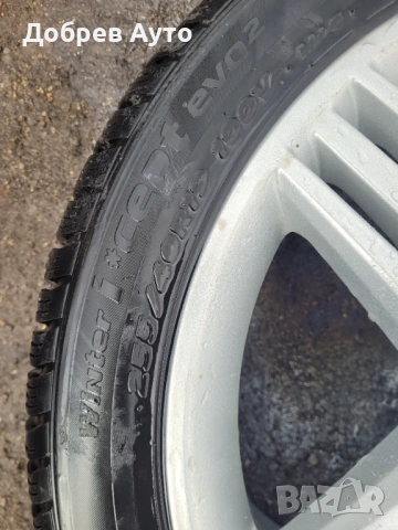 Лети джанти AMG 19" с зимни гуми за Mercedes S Class W221 , снимка 6 - Гуми и джанти - 54428399