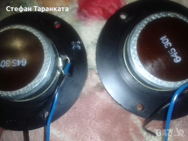 високо честотни говорители цената е за двата броя говорители , снимка 5 - Тонколони - 55246418