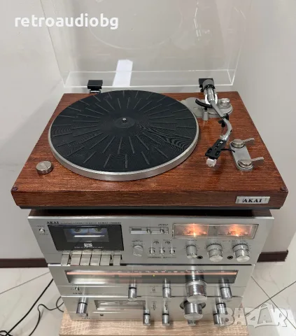 🔊Топ ретро аудио сет AKAI Усилвател AM-2450, Тунер AT-2450L, Дек GXC-209D, грамофон AP-100C🔊, снимка 4 - Аудиосистеми - 55372184
