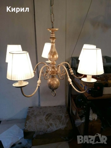 Полилеи и лед лампи, снимка 12 - Настолни лампи - 54346515