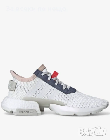 ADIDAS Point of Deflection System 3.1 Shoes White/Grey Мъжки Маратонки Код P2330, снимка 3 - Маратонки - 54399623