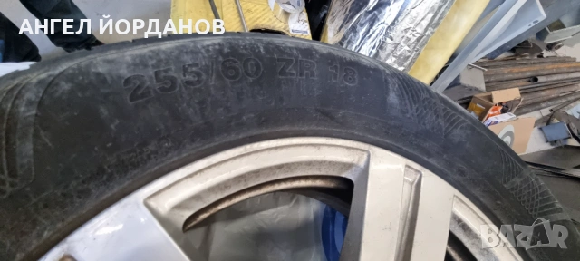 Алуминиеви джанти с гуми за AUDI Q7 2016 255/60/R19, снимка 5 - Гуми и джанти - 53959492