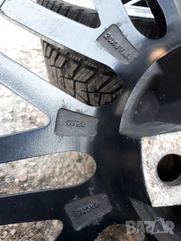 продават се джанти с зимни гуми 245/30R20 може и без гумите 5×120, снимка 5 - Гуми и джанти - 54701318